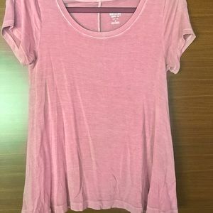 Flow-y Mauve Short Sleeve Shirt